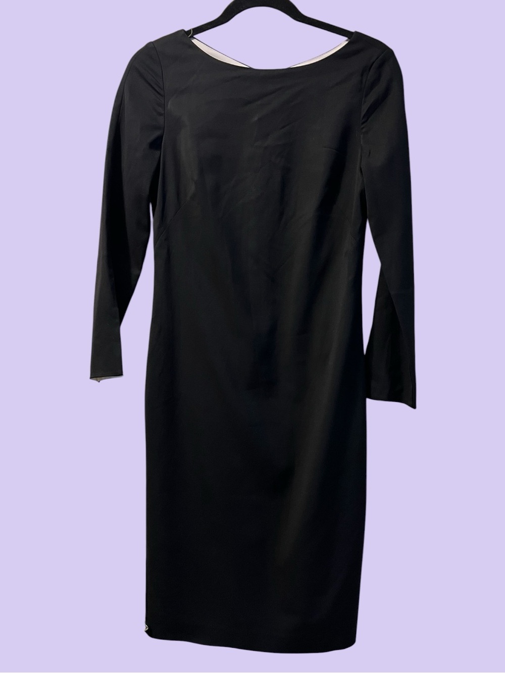Banana Republic Slit-Sleeve Sheath Dress / LBD / Size 0 / CBK minimalism / NEW